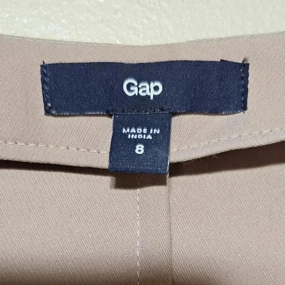 Gap Sleeveless Dress Color Block Women's Size 8 Knee Length Blush Black - Picture 3 of 6